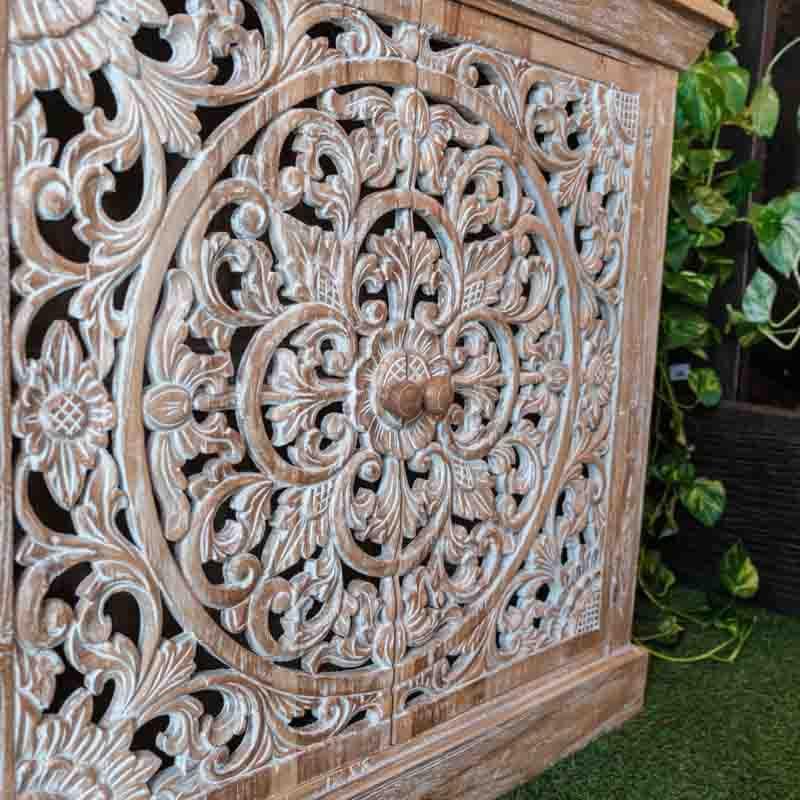 estante móvel cômoda bali pátina madeira indonésia boho decorativo rustico utilitário wood rustic mobile loja artesintonia compras