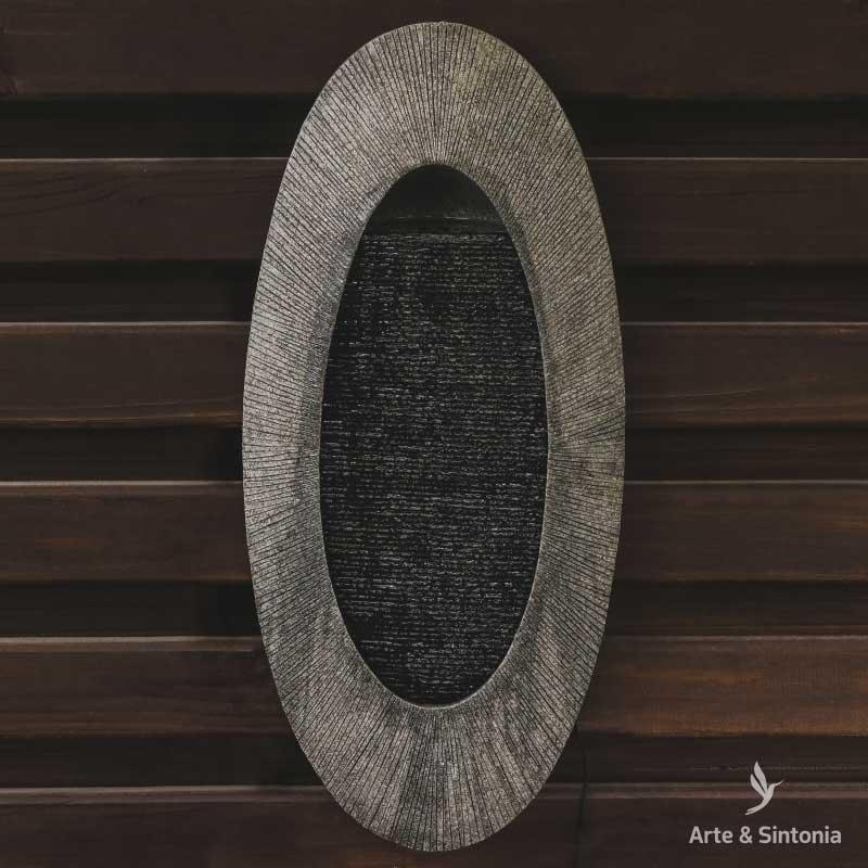 fonte cascata cinza decorativa garden home decor artesintonia decoracao paredes fengshui feng shui oriental 1