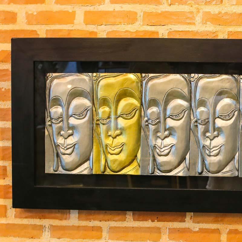 buda arte artesanato artesão dourado prata golden quadro painel decor parede walldecor decoration bali
