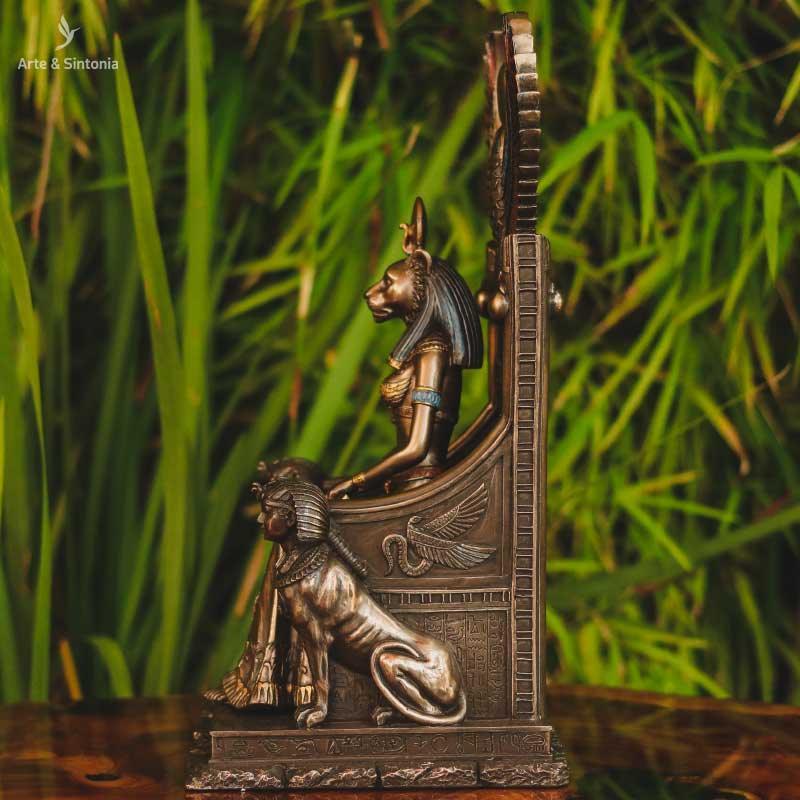 ancient-egyptian-goddess-deuses-egipcios-sekhmet-estatua-bronze-veronese-design-china