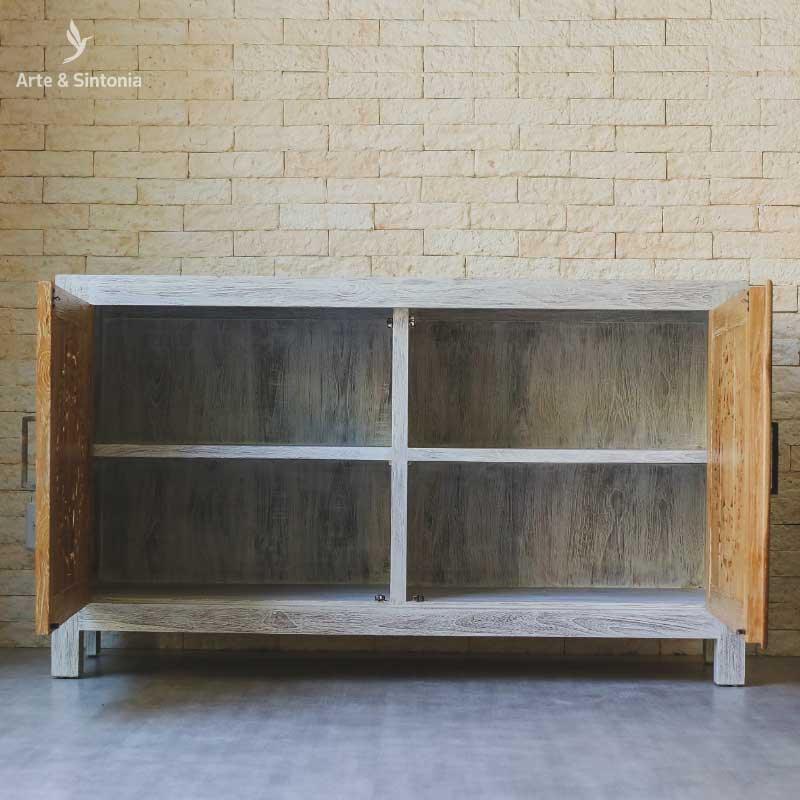movel mobilia gabinete aparador decoracao balinesa bali objetos decorativos artesintonia madeira entalhada mandala patina boho rustico oriental artesintonia balinese wood carved carving entalhado 7