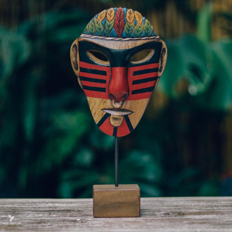 Máscara Decorativa Assurini | Brasil – Arte Sintonia