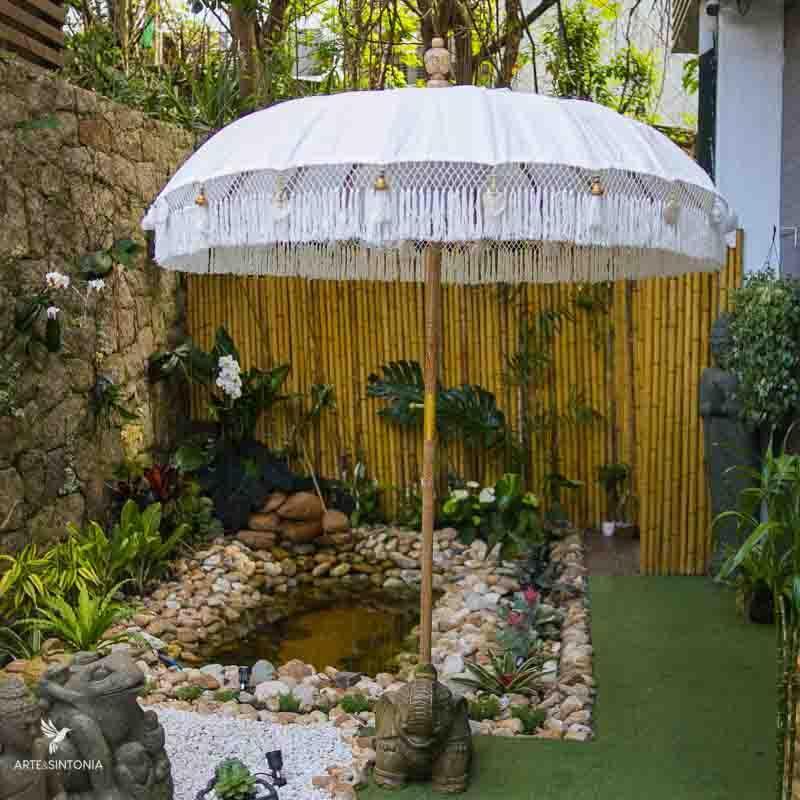Guarda-sol Balinês Ubud | Umbrella - Arte & Sintonia bali 22, garden, outros home