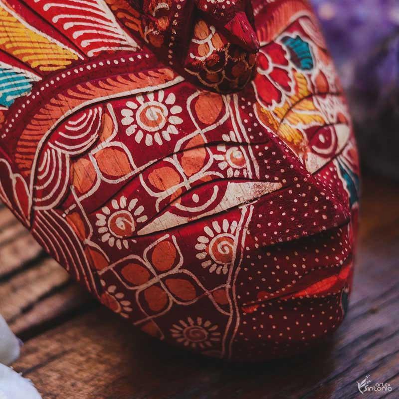GA1 19 1 batik 18cm vermelha pintura artistica decorativa artesanal bali indonesia artesintonia home decor decoracao 4