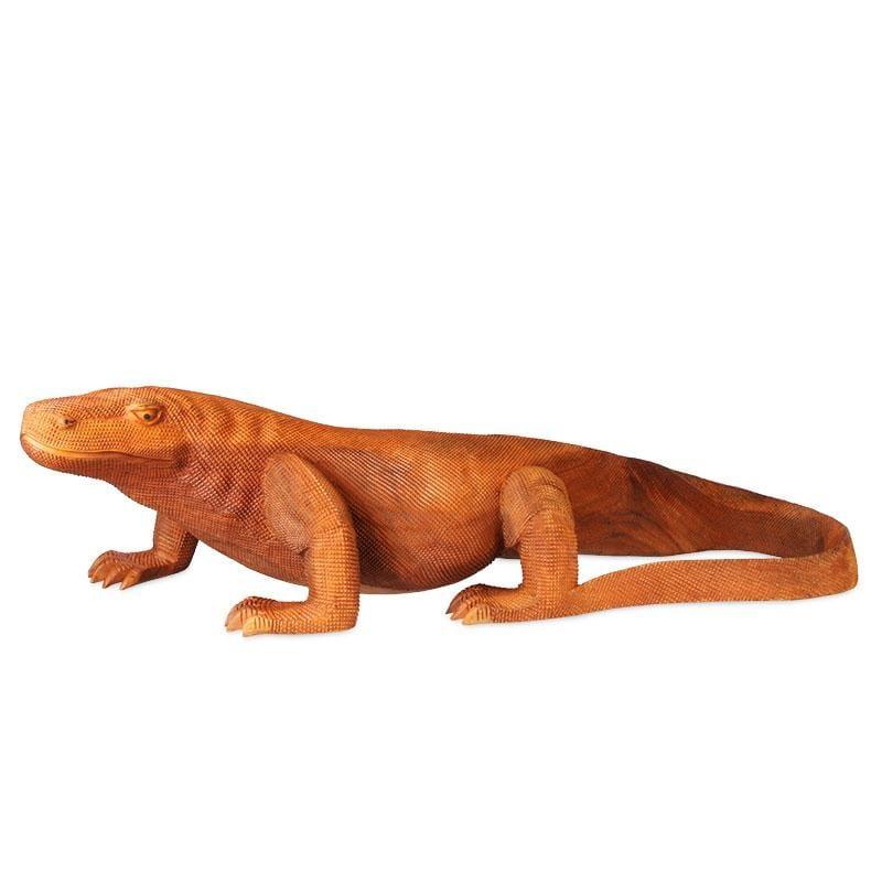 GL65 dragao de komodo madeira suar entalhado bali indonesia artesalan arte artesintonia 1