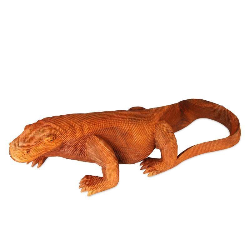 GL65 dragao de komodo madeira suar entalhado bali indonesia artesalan arte artesintonia 3
