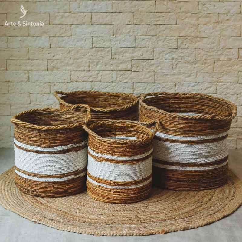Cestaria de Fibra Natural | Bali - Arte & Sintonia bali23, boho, Cestaria, fibras, lancamentos, Outros Home, PromoFibras