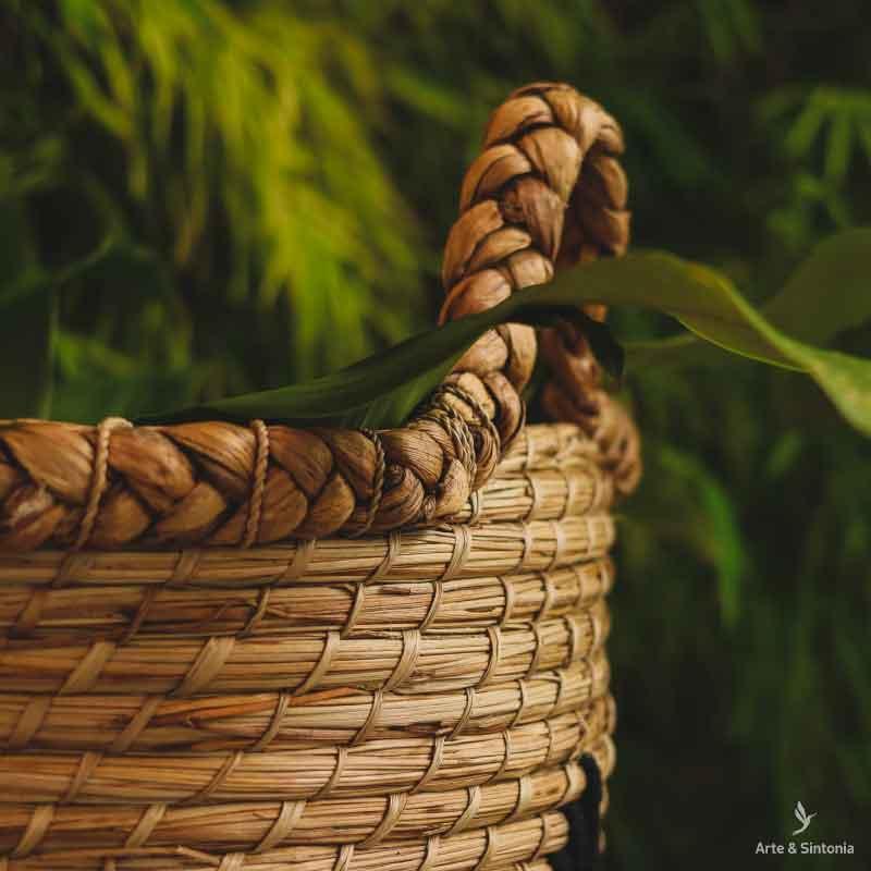Cestaria de Palha Natural Étnica - Arte & Sintonia Bali, bali 22, bali2021, boho, Cestaria, Decor Home, fibra, fibras, lancamentos, Outros Home, PromoFibras