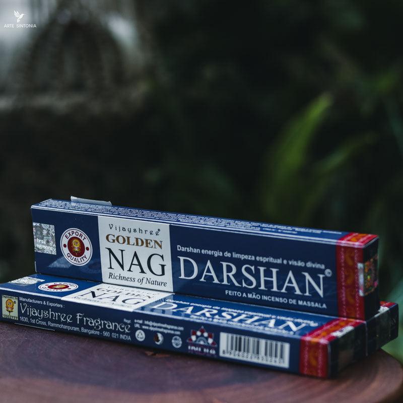 incenso varetas sticks golden nag darshan massala artesanal meditation meditacao aromas energia limpeza espiritual visao divina divine aromaterapia incense handmade artesintonia 1