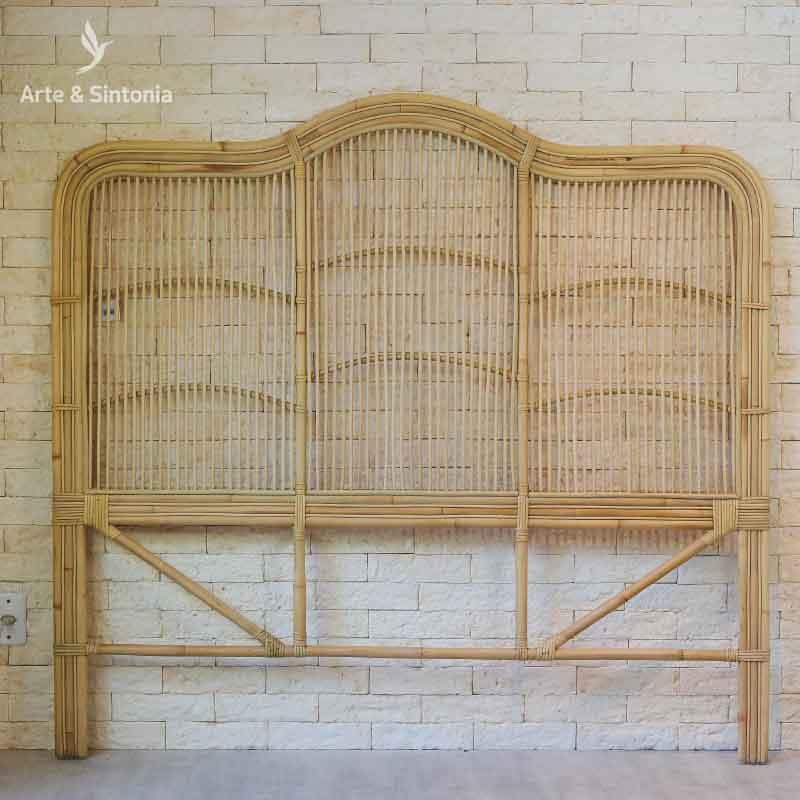cabeceira de cama para decoracao de quartos boho objetos balineses fibras naturais quartos artesintonia 1