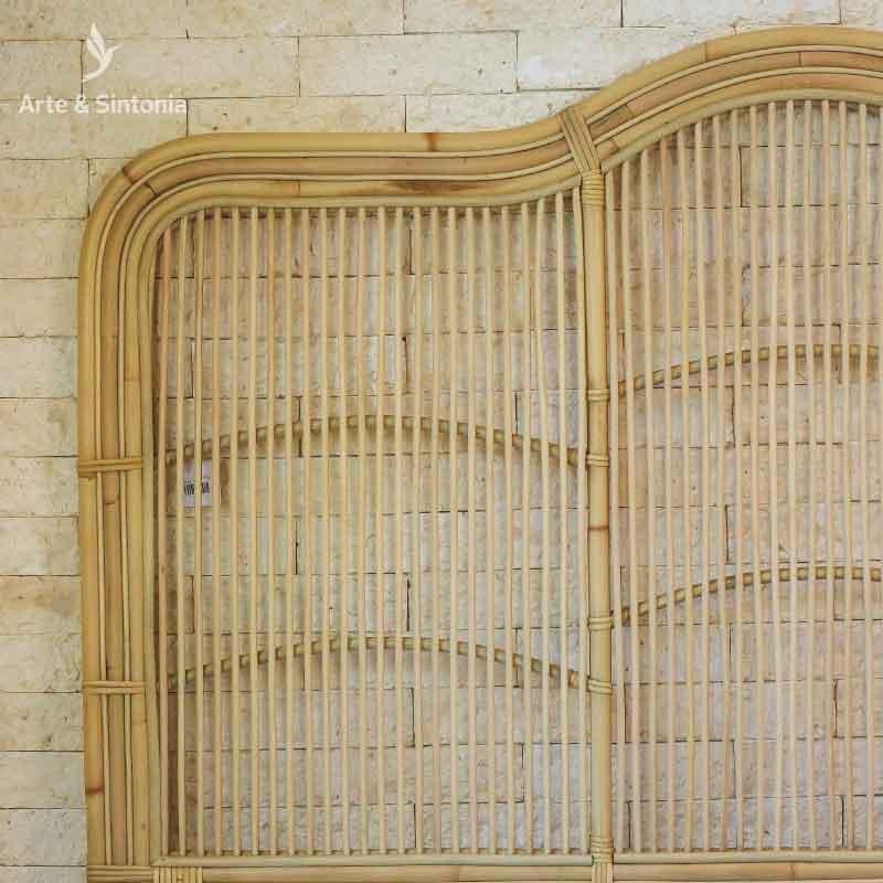 cabeceira de cama para decoracao de quartos boho objetos balineses fibras naturais quartos artesintonia 3
