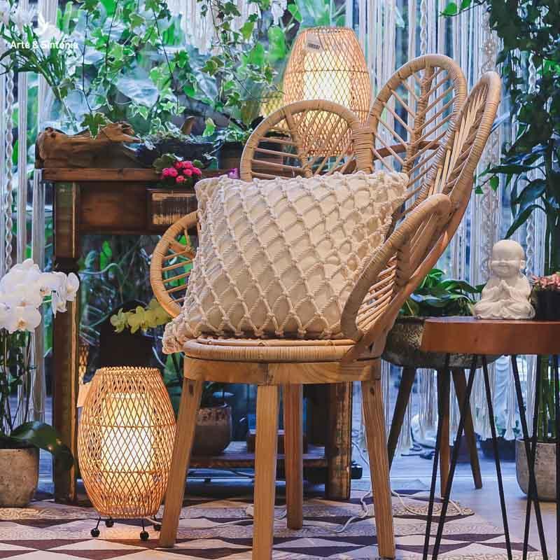 Cadeira Pétalas de Rattan | Bali - Arte & Sintonia bali23, boho, fibras, lancamentos, moveis bali, PromoFibras, rattan