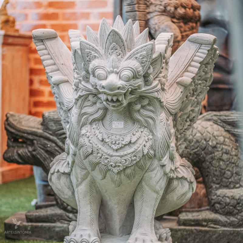 Escultura Garuda em Cimento | Bali - Arte & Sintonia bali23, cimento, Deuses Hindus, divindades, divindades all, escultura, estatuas de jardim, fibrocimento, Garden, garuda, outras divindades