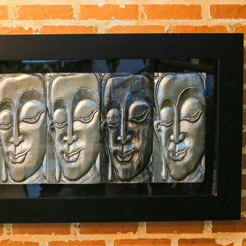 buda arte artesanato artesão dourado prata golden quadro painel decor parede walldecor decoration bali
