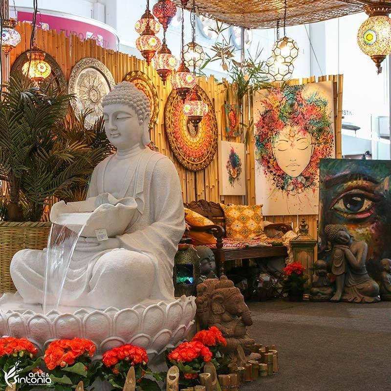 fonte buda sintonia marmorite decoracao jardim grande artesanato zen garden 1