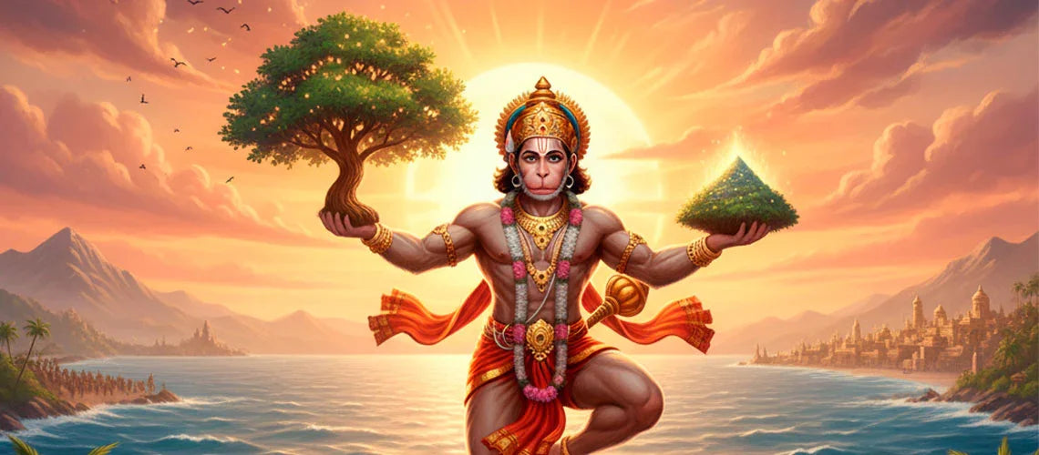 Imagem representando Hanuman: O Deus Macaco