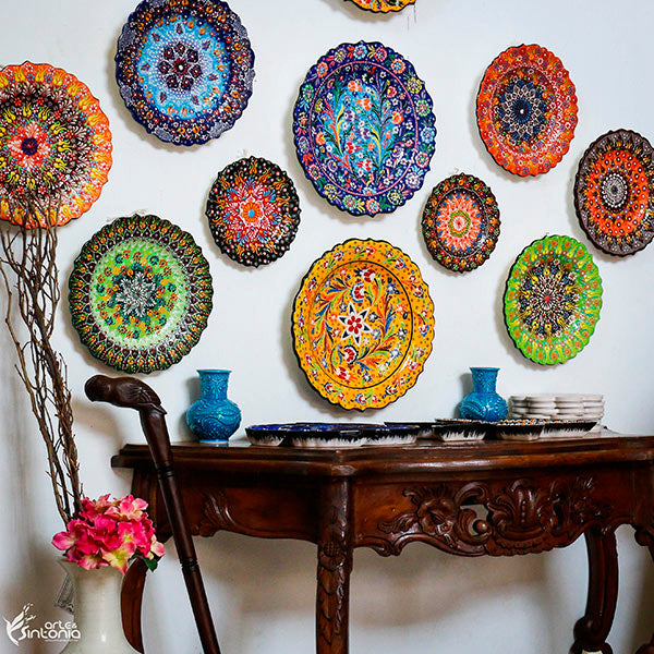 colecao pratos decorativos indonesia turquia brasil outros