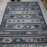 tapete kilim artesanal indiano arte decoracao casa tradicao cultura textil algodao persa tecelagem beleza loja artesintonia 01