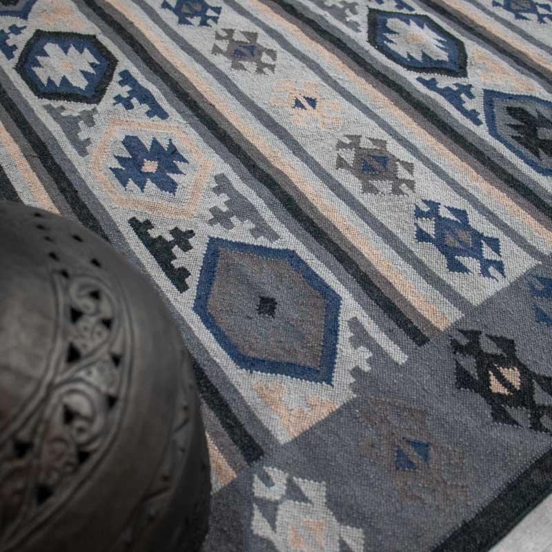 tapete kilim artesanal indiano arte decoracao casa tradicao cultura textil algodao persa tecelagem beleza loja artesintonia 05