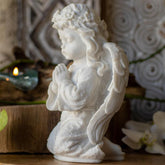 escultura anjo oracao paz religião marmorite beleza divina asas fe proteção conexão oração anjo escultura 05