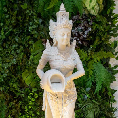 fonte deusa marmorite decorativa jardim zen agua fengshui deusa escultura brasil artesintonia fonte de água decorativa 02