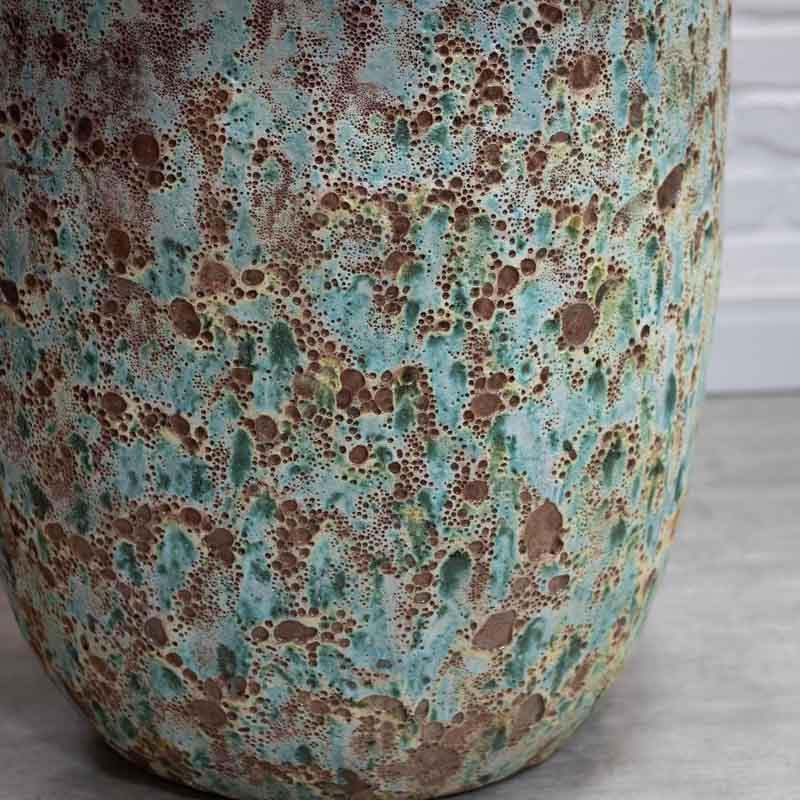vaso jardim ceramica artesanal textura jardim decoração casa plantas artesintonia vaso de cerâmica 01