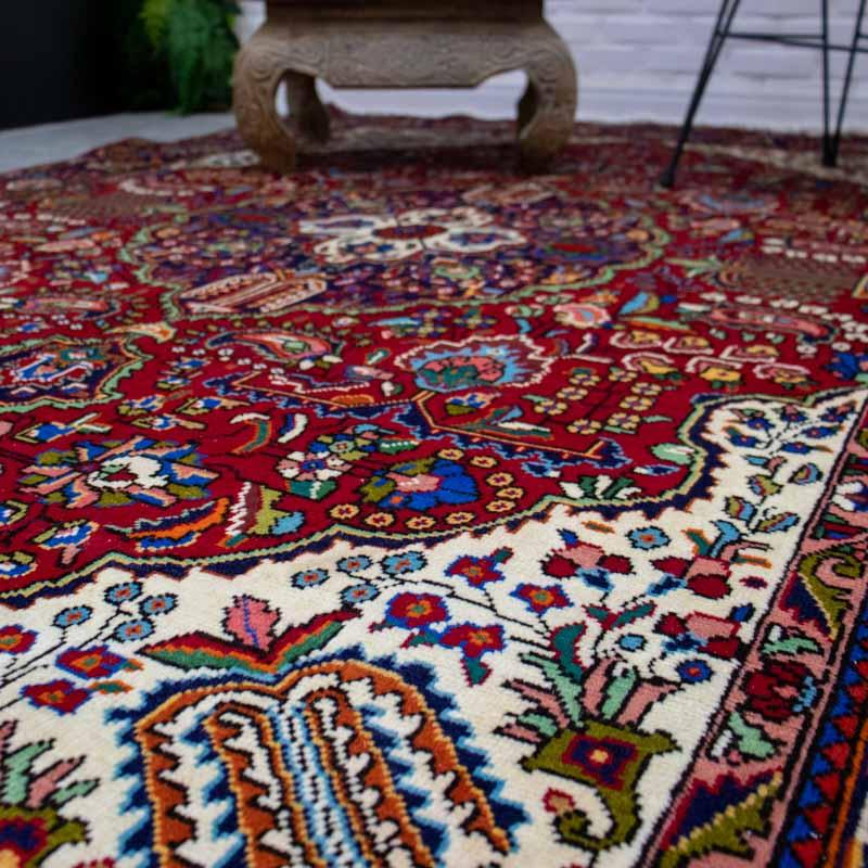tapete tabriz persa iran algodao tecelagem textil cultura tradição requinte beleza cores decoração casa loja artesintonia 02