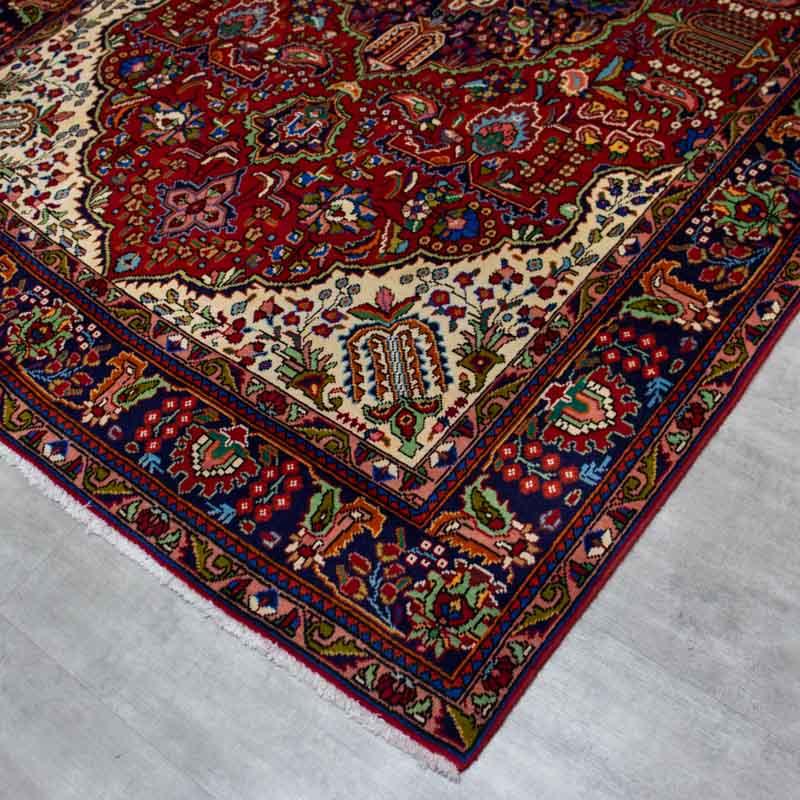 tapete tabriz persa iran algodao tecelagem textil cultura tradição requinte beleza cores decoração casa loja artesintonia 03