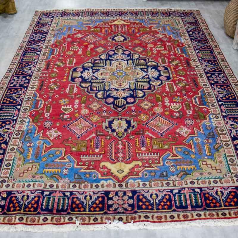 tapete tabriz artesanal iraniano arte decoracao casa tradicao cultura textil algodao persa tecelagem beleza loja artesintonia 01