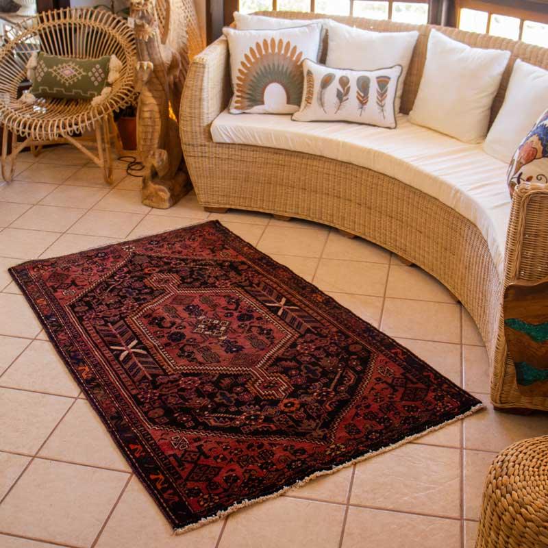 tapete artesanal iraniano persa tecelagem tradicao textil decoracao casa cultura la algodao loja artesintonia 02