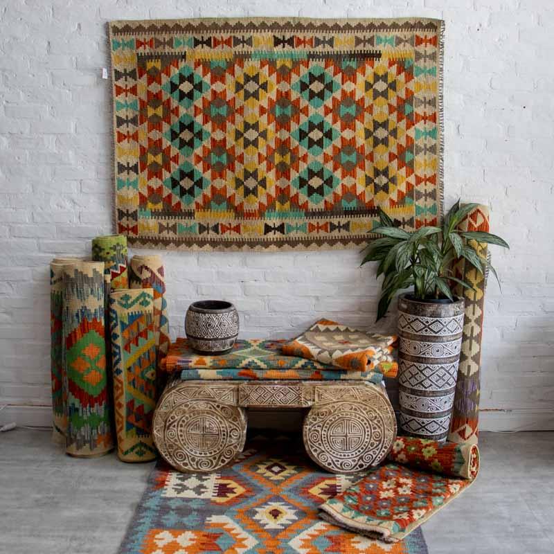 tapete kilim artesanal arte oriental decoração casa tradição cultura textil algodao persa tecelagem beleza loja artesintonia 01