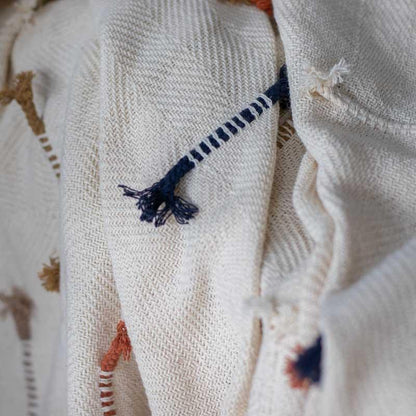 xale manta decorativo bordado algodao brasil artesanal tecelagem textil cores boho decoracao casa sofa loja artesintonia 02