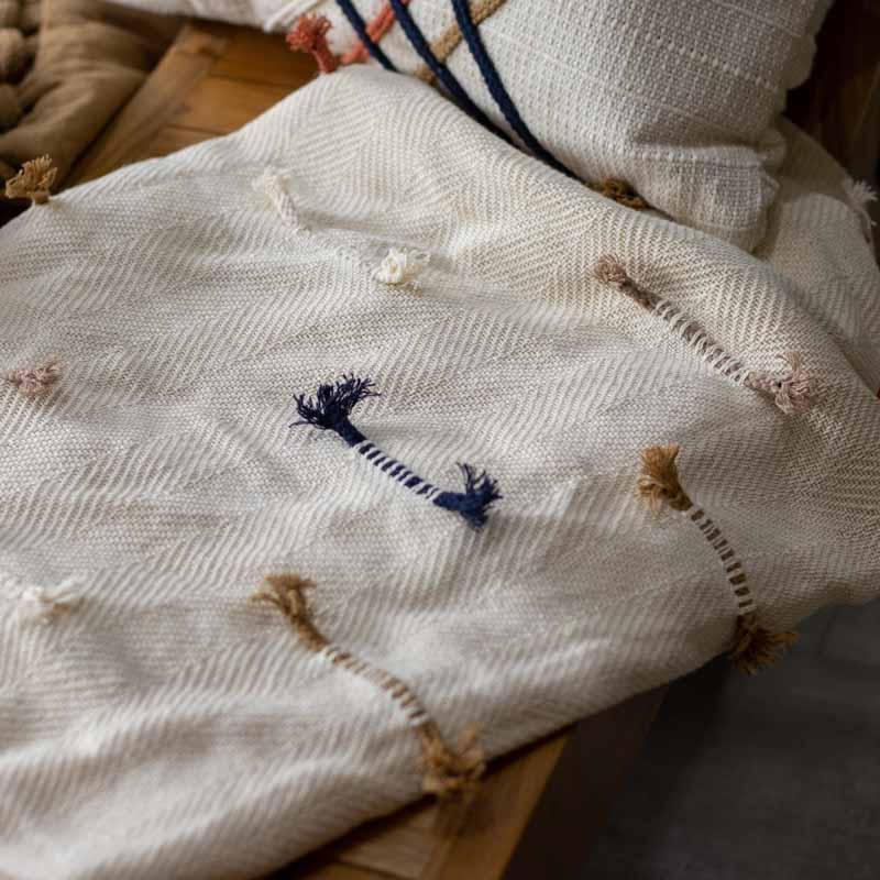 xale manta decorativo bordado algodao brasil artesanal tecelagem textil cores boho decoracao casa sofa loja artesintonia 04