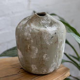 vaso ceramica cachepot decoracao casa jardim reciclavel sustentavel micangas contas artesanal brasil loja artesintonia 01