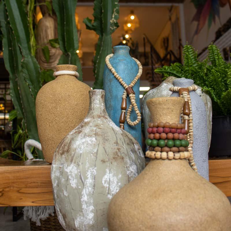 vaso ceramica cachepot decoracao casa jardim reciclavel sustentavel micangas contas artesanal brasil loja artesintonia 03