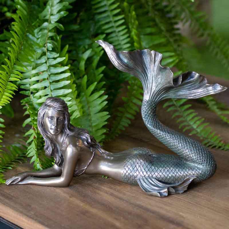 escultura sereia resina bronze eronesedesign decoracao casa mar oceano beleza artesanato china loja artesintonia 01