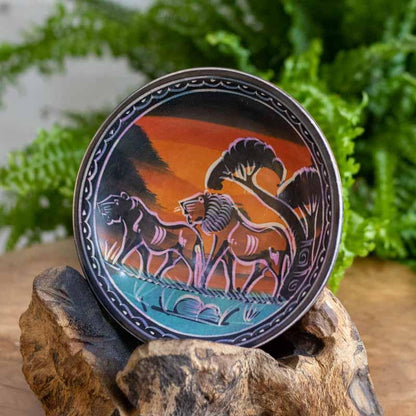 tigela de pedra tigela decorativa áfrica cultura etnico cozinha arte pintura artesintonia tigela de pedra artesanal 12