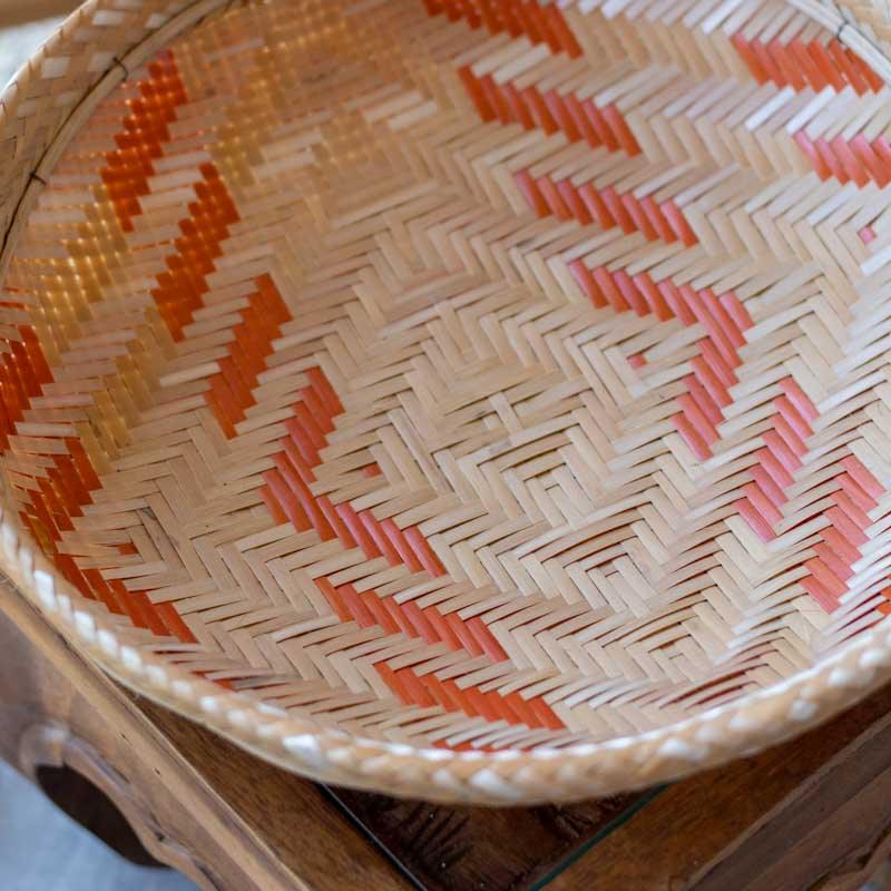 cesto etnico parede casa decoração indígena fibra natural aruma artesanato cultura ancestral brasil 02