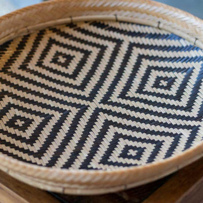 cesto etnico parede casa decoração indígena fibra natural aruma artesanato cultura ancestral brasil 02