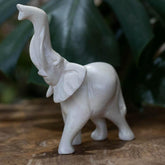 escultura estatua pedra elefante humanidades sabedoria decoração casa áfrica cultura escultura em pedra animais 02