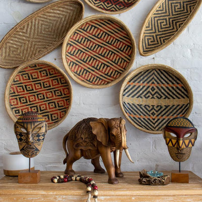 cestaria parede indigena artesanato manaus brasil cultura etnica ancestral fibranatural 02