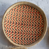 cesto etnico parede casa decoração indígena fibra natural aruma artesanato cultura ancestral brasil 01