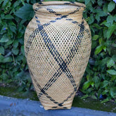 cesto balaio etnico fibra natural indigena brasil cultura artesanato decoração casa cesta de fibra 01