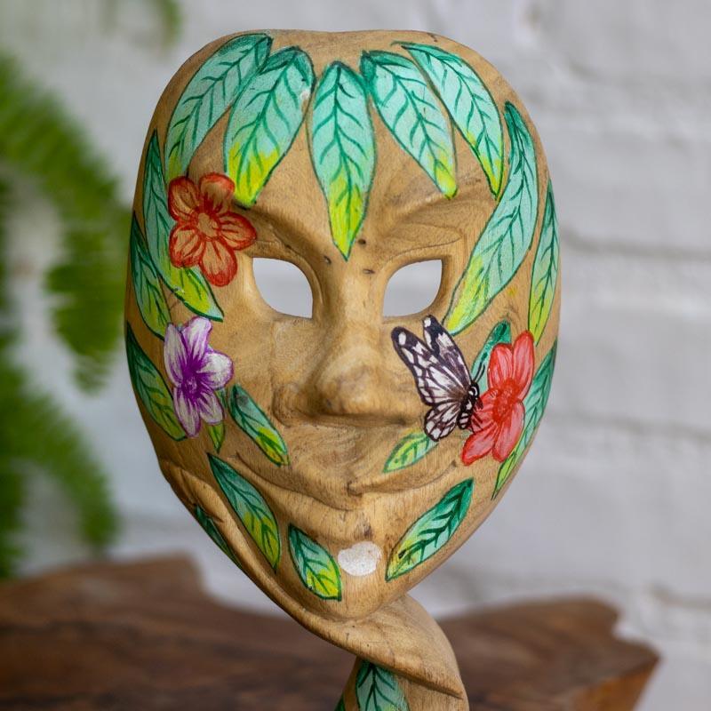 mascara decorativa passatro etnica home decor decoracao parede artesanal arte bali indonesia artesintonia 2
