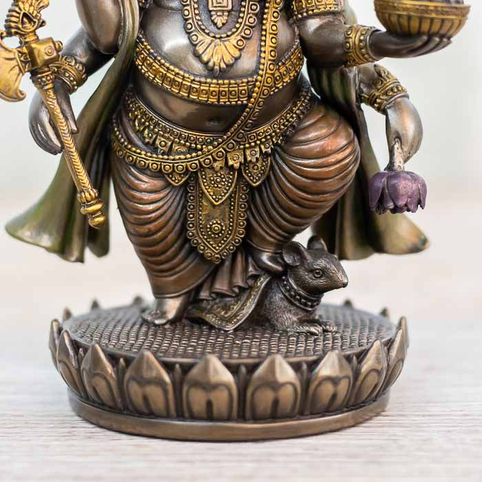 Divindade hindu removedora de obstáculos para home decor.