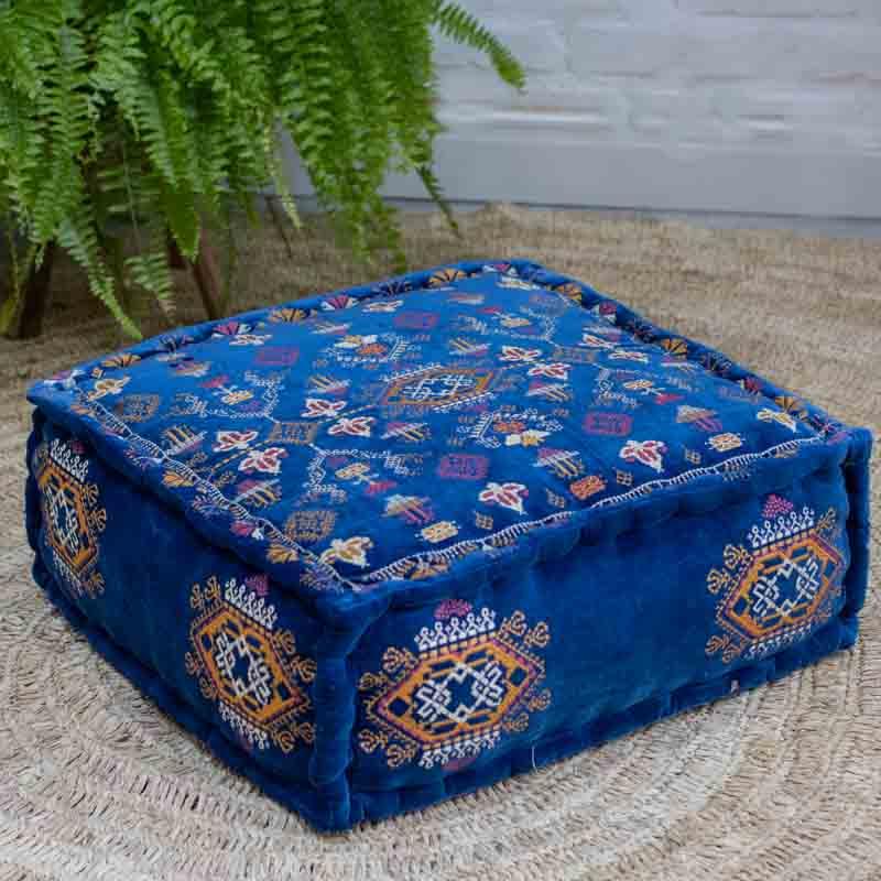 puff indiano decoracao meditacao bordado textil almofada loja artesintonia 03