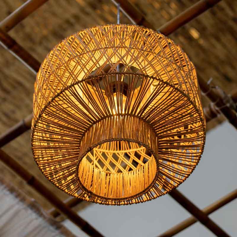 luminaria fibras naturais tramas trancas rattan objetos artesanais luminarias teto lamps balinese fiber artesintonia 4