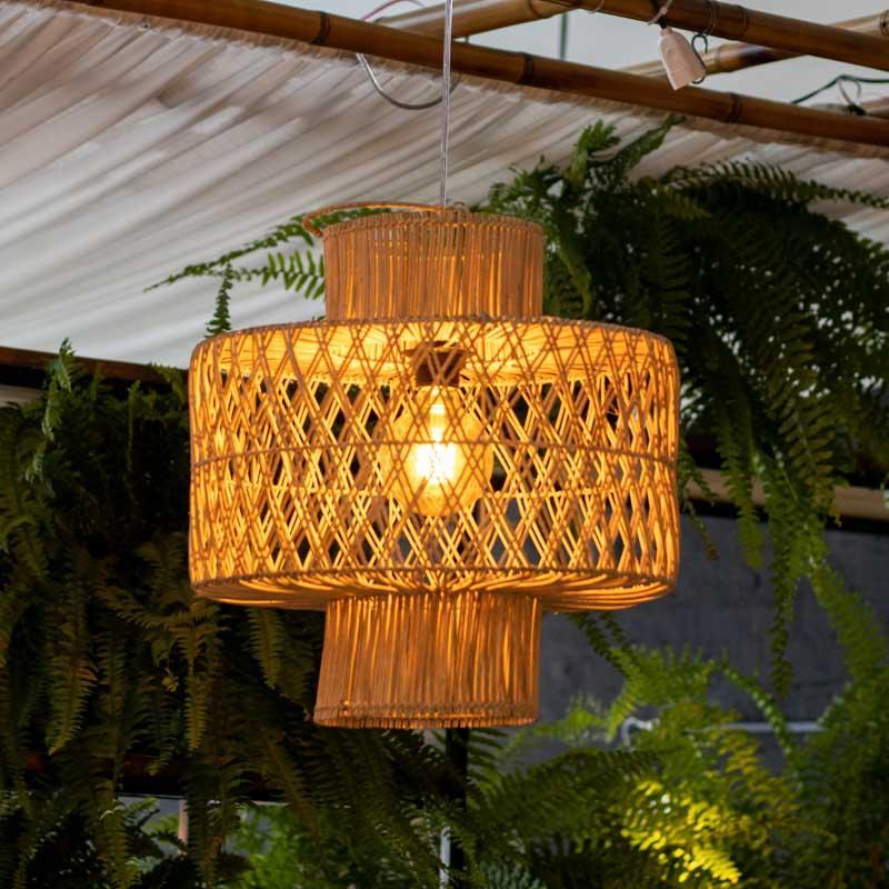 luminaria fibras naturais tramas trancas rattan objetos artesanais luminarias teto lamps balinese fiber artesintonia 5