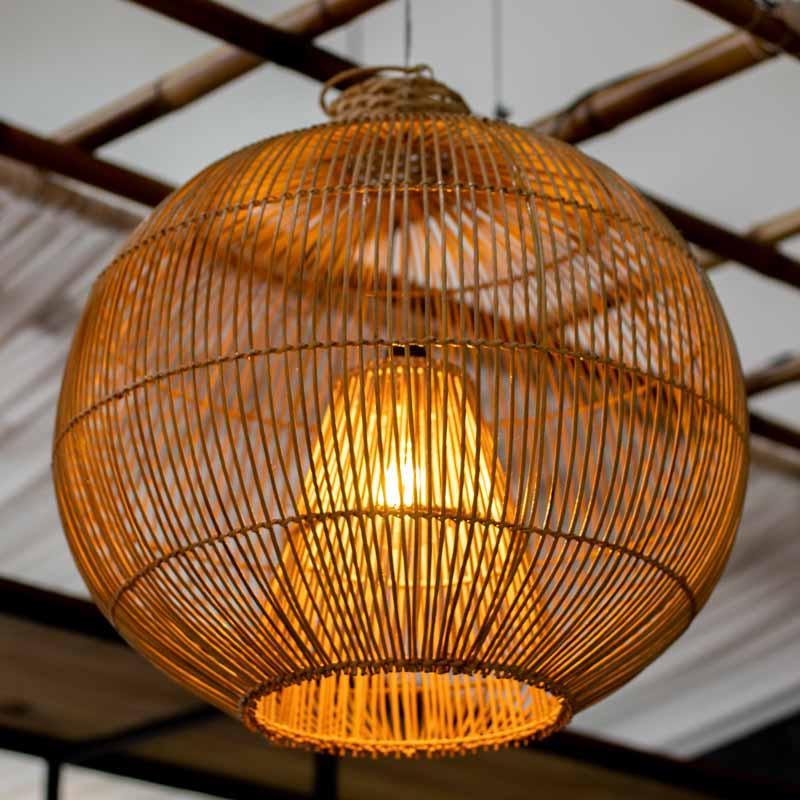 luminaria fibras naturais tramas trancas rattan objetos artesanais luminarias teto lamps balinese fiber artesintonia 3