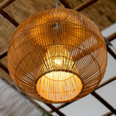 luminaria fibras naturais tramas trancas rattan objetos artesanais luminarias teto lamps balinese fiber artesintonia 2